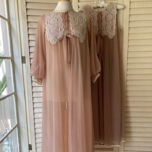 Vintage Gossard Artemis Peignoir Robe and Gown